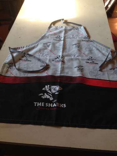 "The Sharks" rugby braai apron