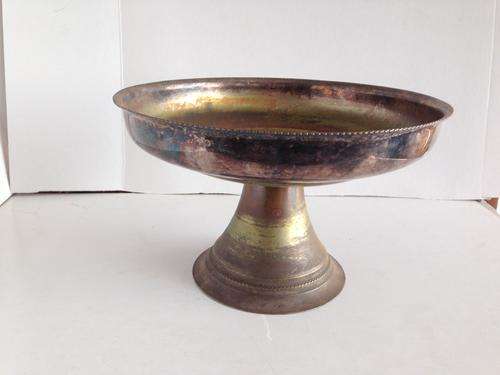 Silver plated fruit bowl
