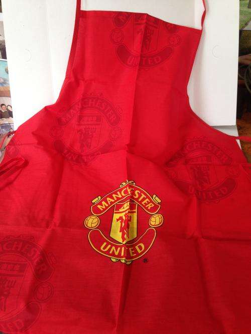 "Manchester United" soccer braai apron