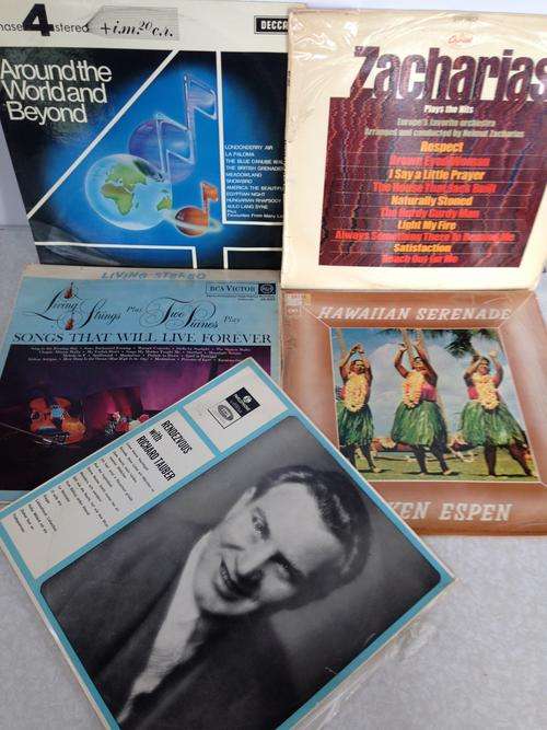 5 mixed international records /lp's