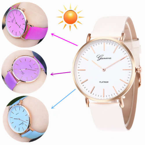 Geneva Color Changing Watch