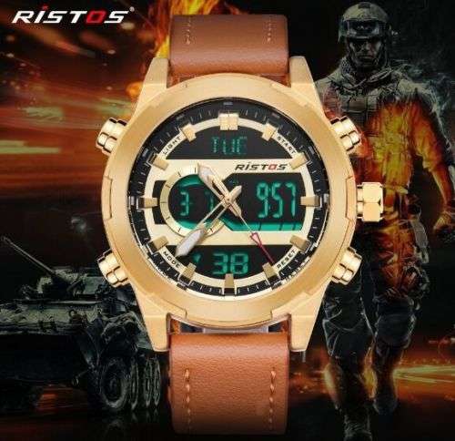 Ristos Men's Watch - With Tags, Warrante Card & Manual
