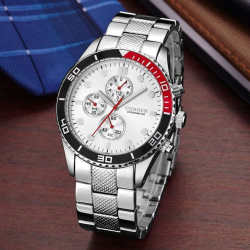 Curren Men's Watch - With Tags, Warrante Card