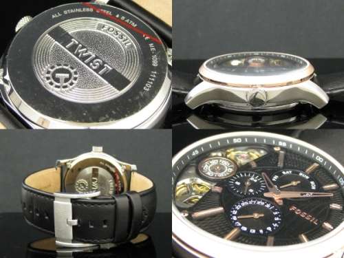 Authentic Fossil Automatic Mechanical Watch - With Tags & Manual