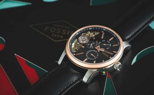 Authentic Fossil Automatic Mechanical Watch - With Tags & Manual