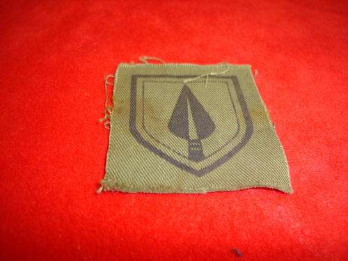 RHODESIA: PFUMO REVANHU BADGE