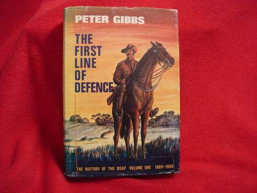 BSAP; FIRST LINE OF DEFENCE By Peter Gibbs