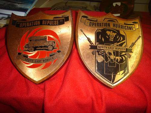 Rhodesia: OP Hurricane and Repulse Plaques