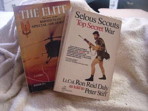 RHODESIA: SELOUS SCOUTS / ELITE  ( 2 X BOOKS)