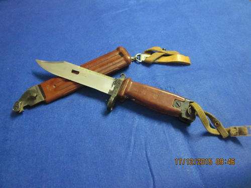 RHODESIA; COMMUNIST AK BAYONET COMPLETE