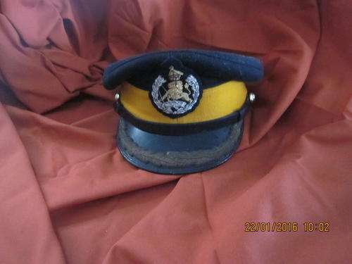 RHODESIA; BSA POLICE ASSIST COMMISSIONERS CAP