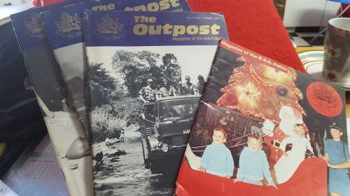 RHODESIA; BSAP OUTPOST MAGAZINES (4)
