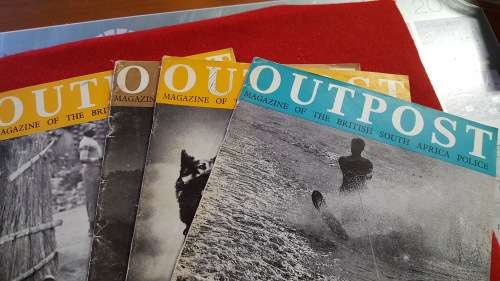 RHODESIA; BSAP OUTPOST MAGAZINES (4)