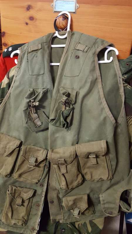RHODESIA; WEBBING JACKET COMPLETE