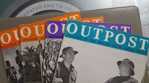 RHODESIA; BSAP OUTPOST MAGAZINES (4)
