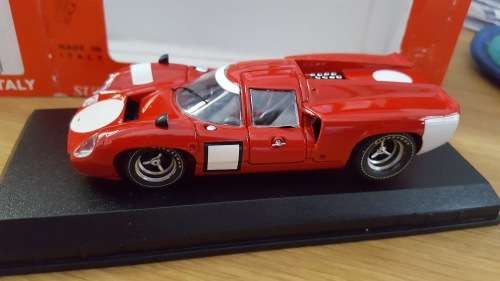 BEST; LOLA T70 COUPE PROVA 1967   1/43 SCALE
