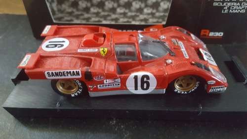 BRUMM;  FERRARI 512M LE MANS 1971 DAVID PIPER
