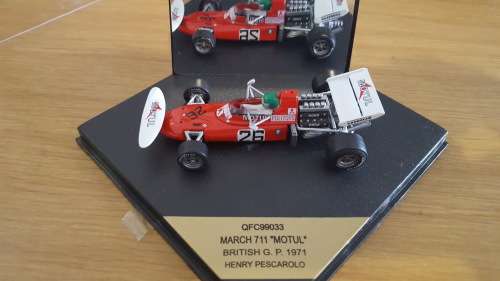 QUARTZO; MARCH 711 BRITISH GP 1971 H. PESCAROLO