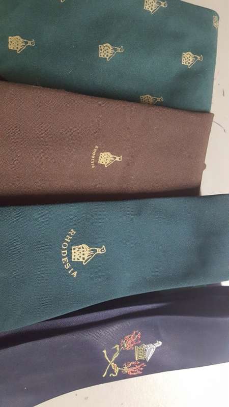 RHODESIA;. 3 RHODESIAN TIES IN EXCELLENT CONDITION