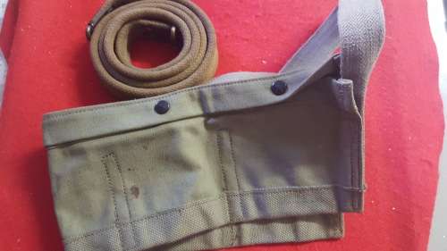 RHODESIA; BSAP 5 CLIP BANDOLEER AND FN RIFLE SLING