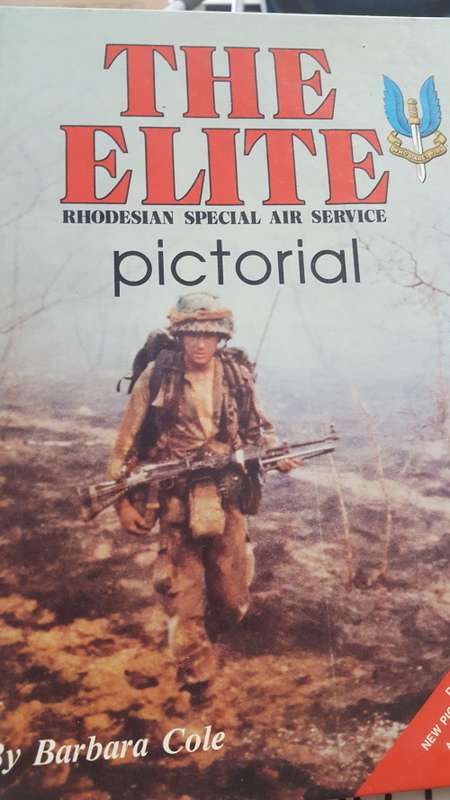 RHODESIA;  THE ELITE PICTORIAL STORY OF RHODESIAN SAS HARDCOVER