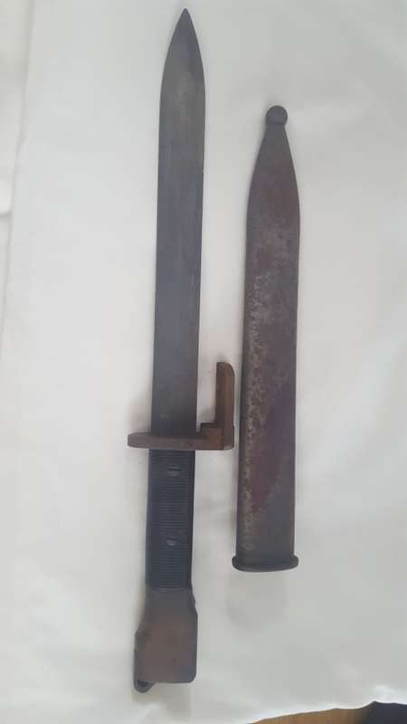 Bayonet;  some surface rust