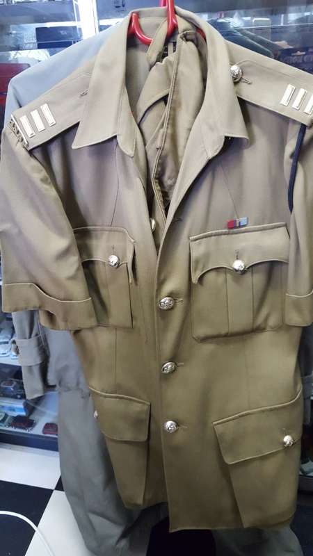 RHODESIA; BSAP SUMMER TUNIC INCLUDING RANK,BADGES AND LANYARD