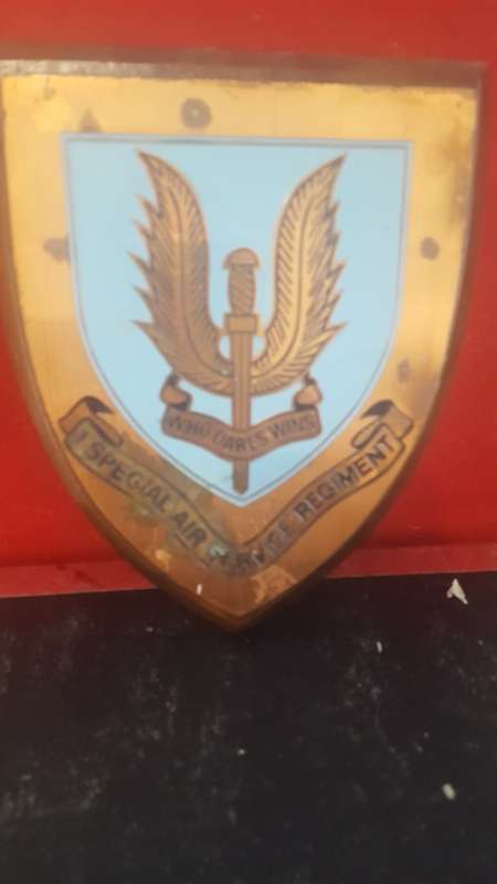 RHODESIA; SPECIAL AIR SERVICES    PLAQUE BY ENTERPRIZES SALISBURY