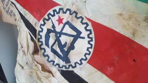RHODESIA; FLAG/BANNER  FRELIMO/ ZANLA  ?