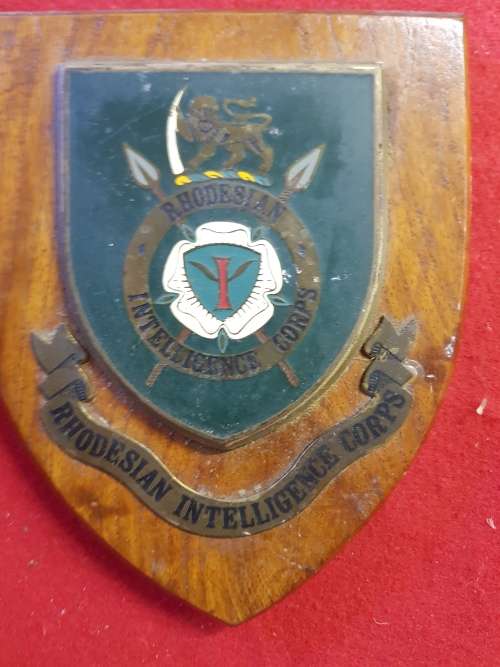 RHODESIA; RHODESIAN INTELLIGENCE CORPS
