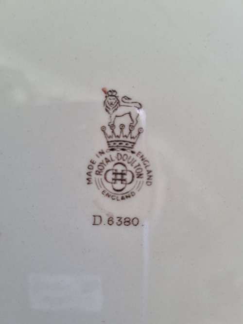 RHODESIA, 1953 RHODES COMMERATIVE PLATE ROYAL DALTON  d 6380  NO CHIPS VERY RARE