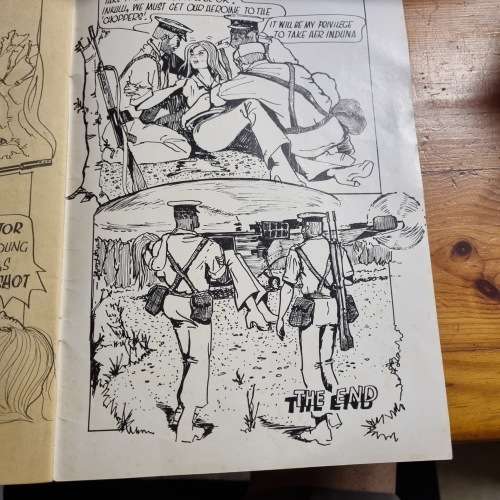RHODESIA STORIES OF THE TERROR TRAIL, A LIGHT HEARTED COMIC MAGAZINE ABOUT A TERR ABDUCTION RARE