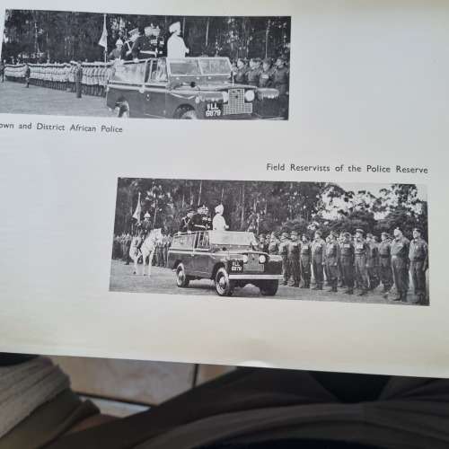 RHODESIA, BSAP review albumn of BSAP by Queen Mother 30th May 1960 RESERVED FOR RUSTEN NO BIDS PLEAS