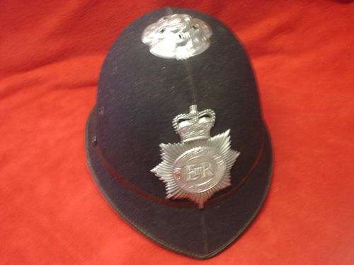 METROPOLITAN POLICE "BOBBY" HELMET