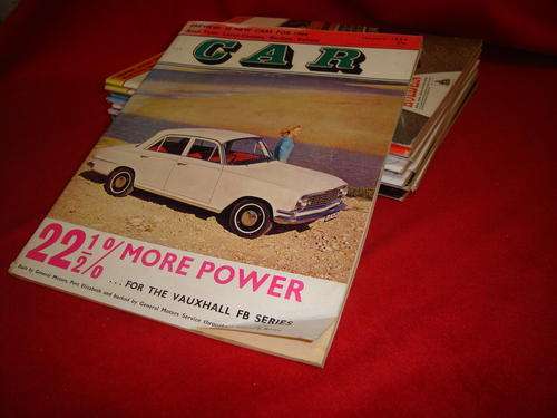 CAR MAGAZINES - 1964 (Incomplete Set - missing Feb)