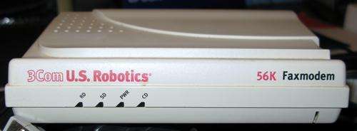 Fax Modem 56K 3Com U.S. Robotics