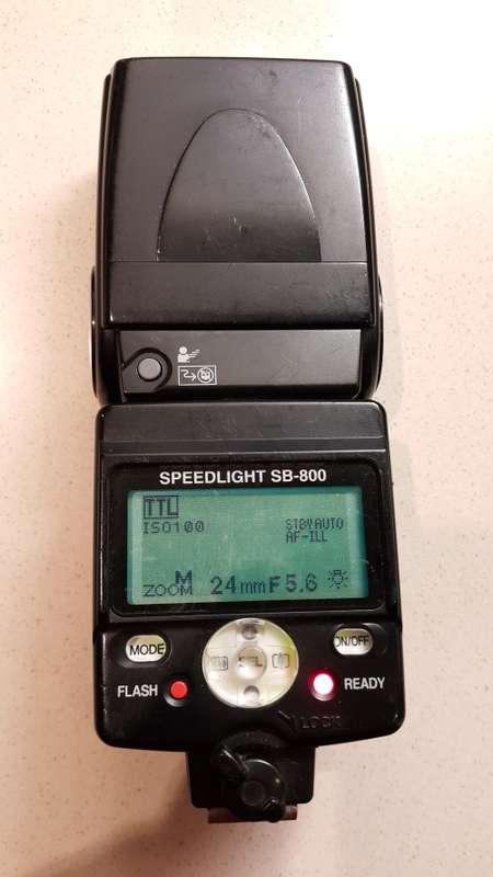 Nikon SB800 speedlight Flash
