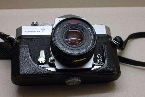 Konica autoreflex T with 40mm 1.8 Hexanon