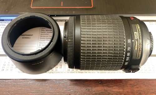 Nikon AF-S DX Zoom lens 55-200mm f/4.0-5.6G VR