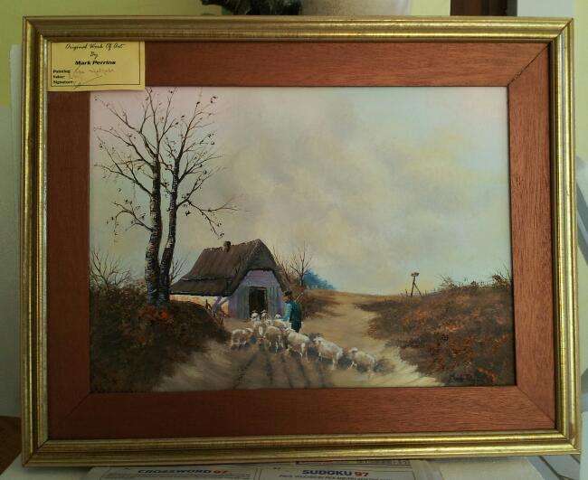 Original Painting By Mark Perrins !!! Only R900 !!!