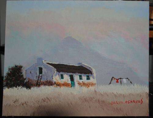 DARYN PERRINS ORGINAL PAINTING 'STILBAAI' !!!!R450!!!!