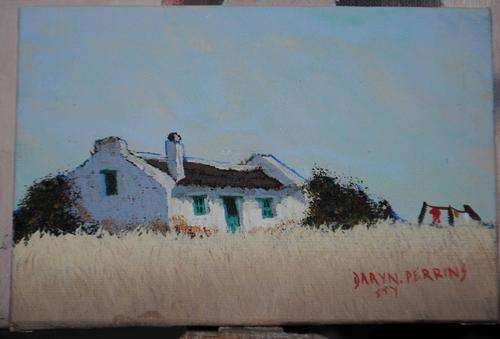 DARYN PERRINS ORGINAL PAINTING 'STILBAAI' !!!!R300!!!!