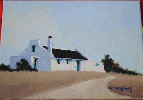 LUKE LANGBERG ORIGINAL PAINTING 'STILLBAAI' !!!WORTH R450!!! (30 x 23cm)