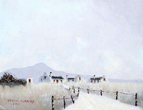 DARYN PERRINS ORGINAL PAINTING 'STILBAAI' !!!!R500!!!!