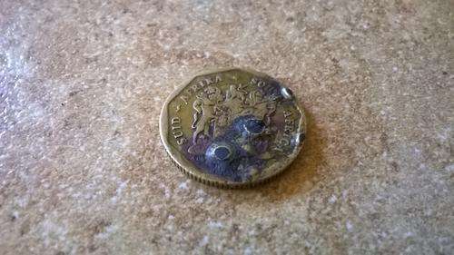 DOUBLE STAMPED 50c