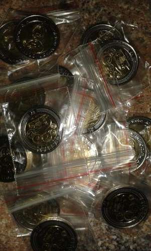 2011 SARB R5 COINS, STRAIGHT OUT SEALED BAG, TWO ON OFFER