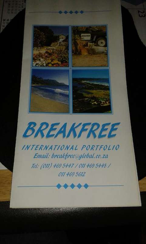 NEED A HOLIDAY? BREAKFREE HOLIDAY VOUCHER