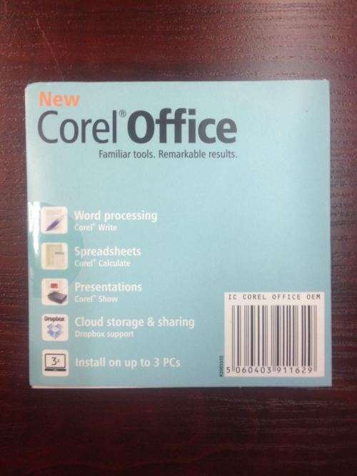 *NEW & SEALED* COREL OFFICE FOR UP TO 3 PCS!