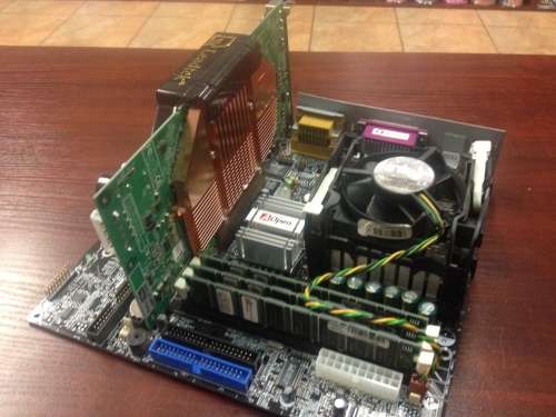 MAINBOARD + CPU + RAM + GRAPHICS CARD COMBO!