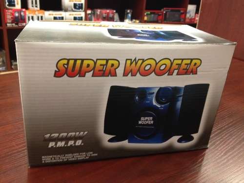 2.1 1200WATT SUPER WOOFER SPEAKER SYSTEM